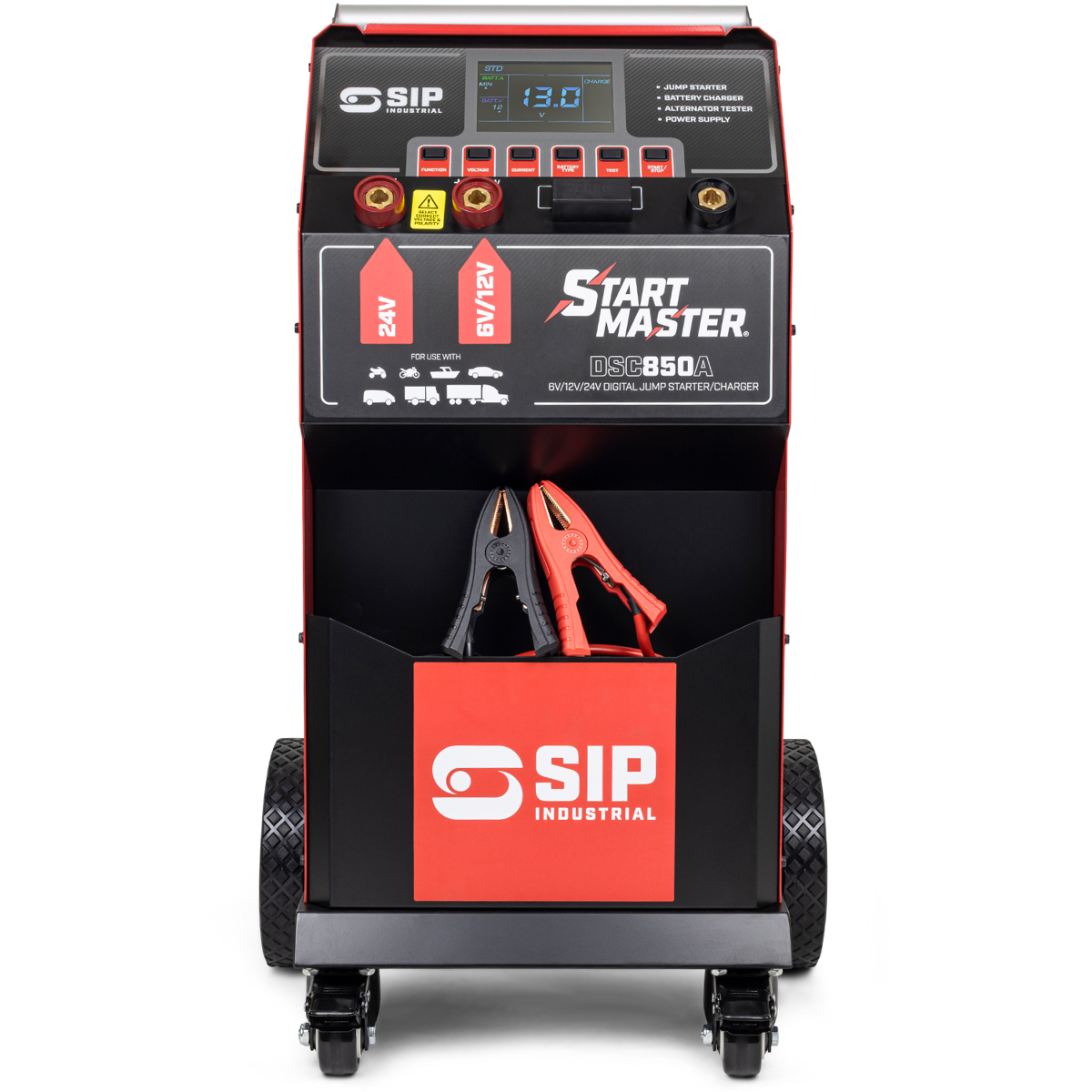 SIP STARTMASTER® DSC 850A 6V/12V/24V Jump Starter Charger